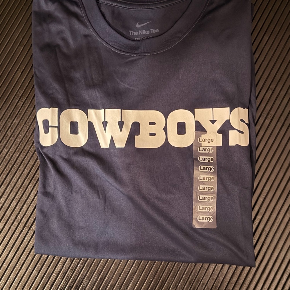 Nike Cowboys Tee in Dark Gray